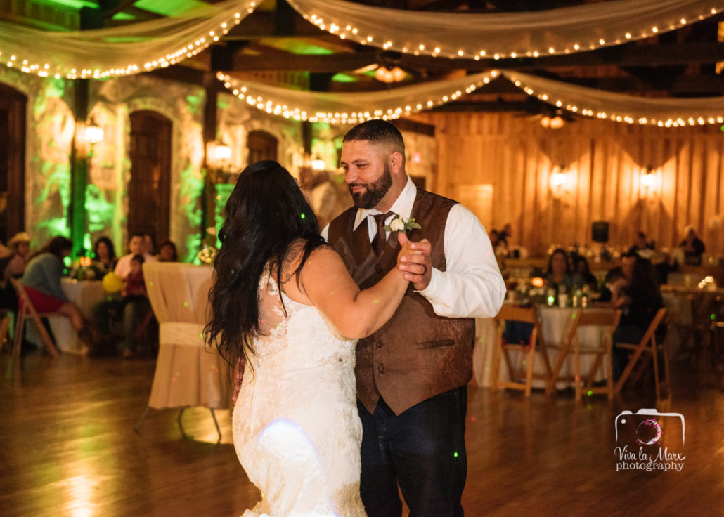Dancing couple at The Springs Event Venue Angleton