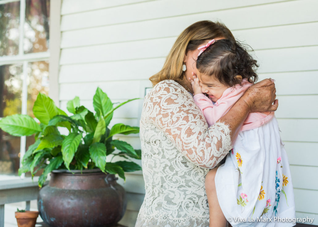 Take photos with grandparents to show love
