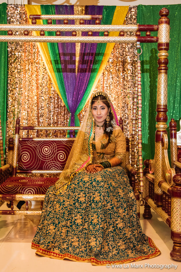 Bride at Houston Pakistani Wedding