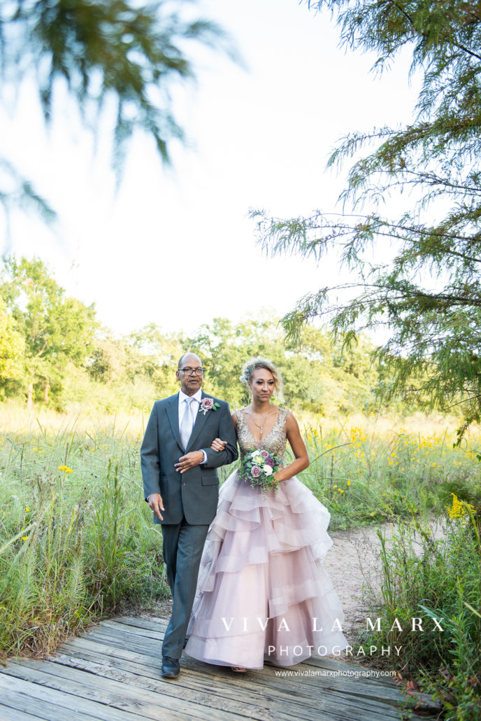 Small Wedding at the Houston Arboretum