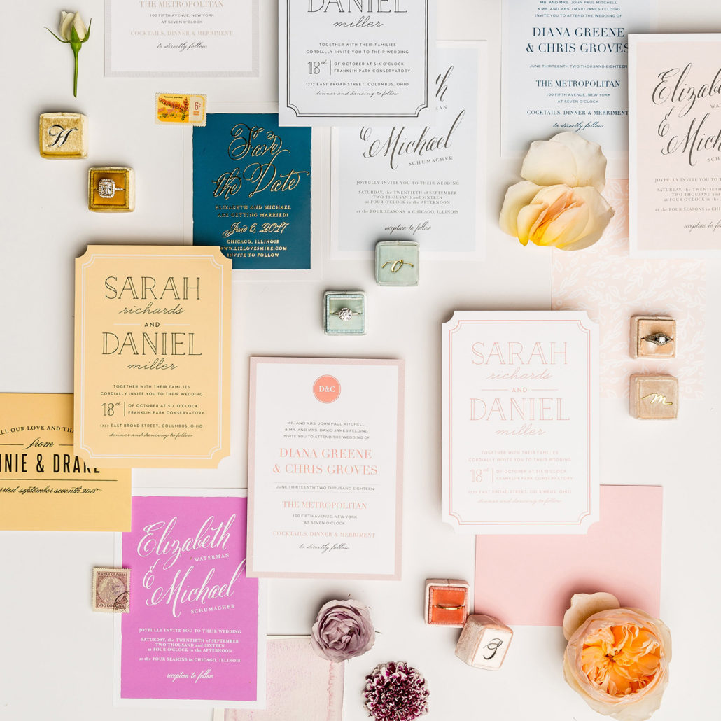 Simple Wedding Invitations by Basic Invite